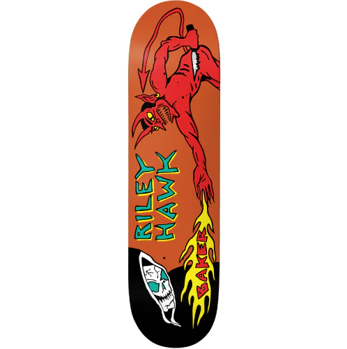 Baker Hawk Evil vs. Evil Skateboard Deck 8.5"