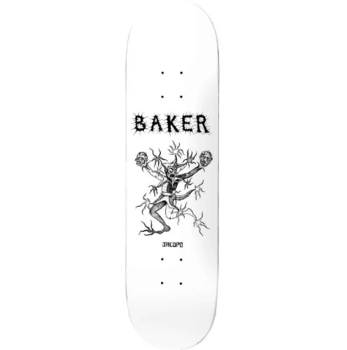 Baker Jacopo Carozzi Misty Flip Judo Chop Skateboard Deck 8.25"