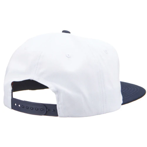 Baker Jollyman Snapback Hat - White/Navy - Image 3