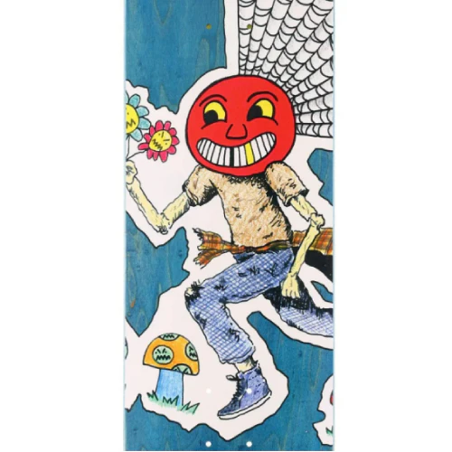 Baker Kevin Long Spanky Jollyman Lives Skateboard Deck Blue 8.5" - Image 2