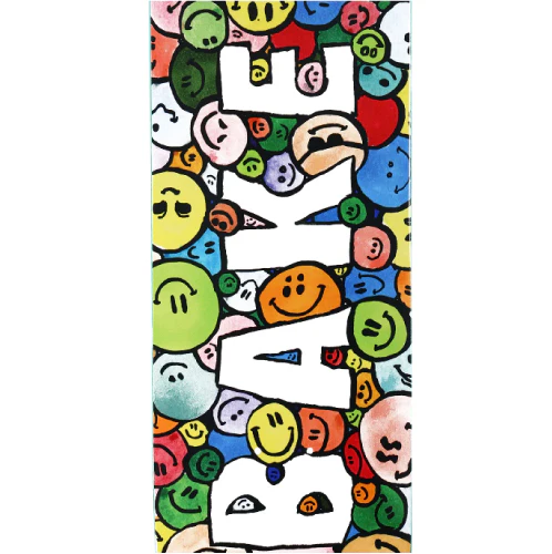 Baker Peterson Smileys Skateboard Deck 8.25" - Image 2
