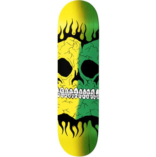 Baker B2 Reynolds Rasta Skull Deck 8.38"