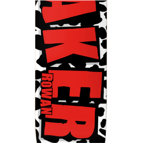 Baker Rowan Cow Brand Logo Skateboard Deck 8.475" - Image 2
