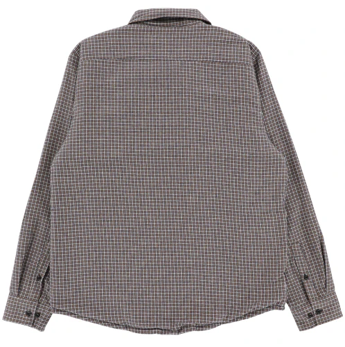 Baker Stitch Flannel Shirt Jacket - Black/White - Image 4