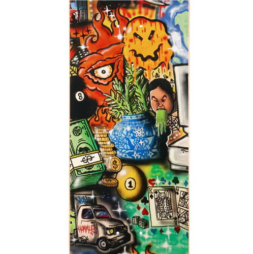 Baker T-Funk Hummus Skateboard Deck 8.5" - Image 2