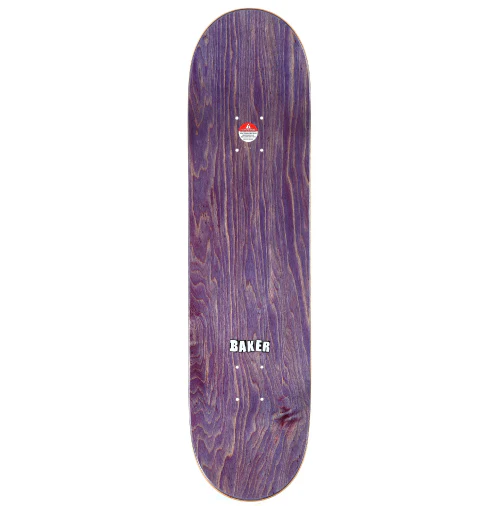 Baker Theotis Brand Name Neon Green Skateboard Deck 8.125" - Image 2