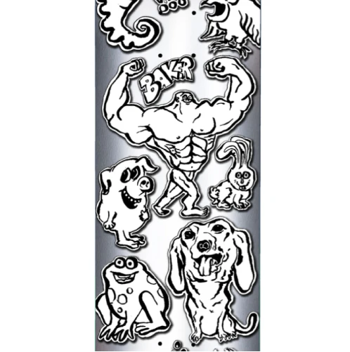 Baker Tyson Calamities Twin Skateboard Deck 8.38" - Image 2
