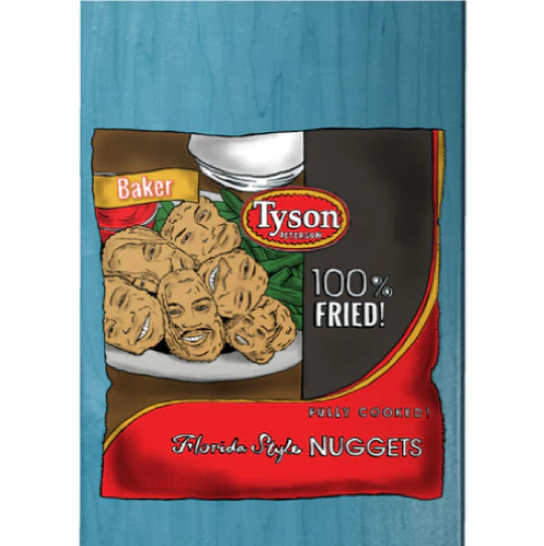Baker Tyson Chicken Skateboard Deck 8.0" - Image 2