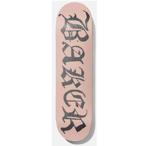 Baker Tyson Peterson Old E Pink, Grey Skateboard Deck 8.25"