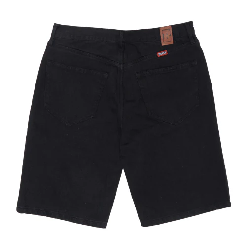 Baker Warner Denim Shorts - Black - Image 3
