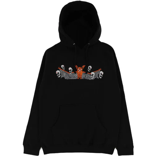 Baker X Neckface Throwback from Dead Hoodie - Black