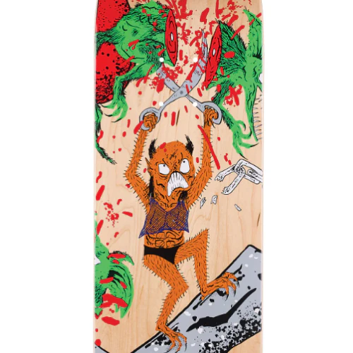 Baker X Neckface Hawk Toxic Rats Skateboard Deck 8.125" - Image 2
