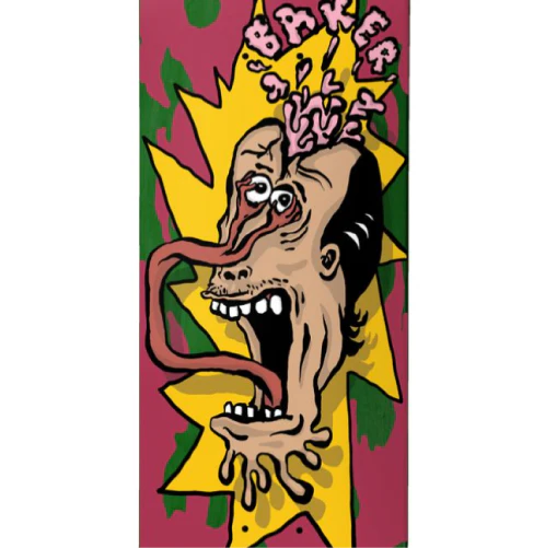 Baker B2 Zach Cactus Eaters Skateboard Deck 8.25" - Image 2