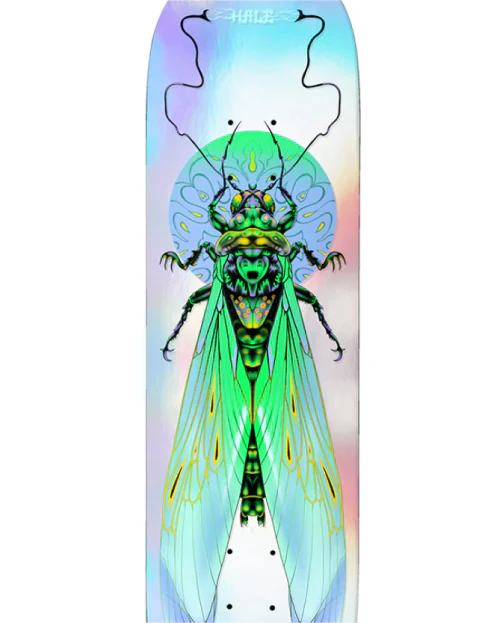 Birdhouse Hale Ilham Insects Holographic Skateboard Deck 8.75" - Image 2