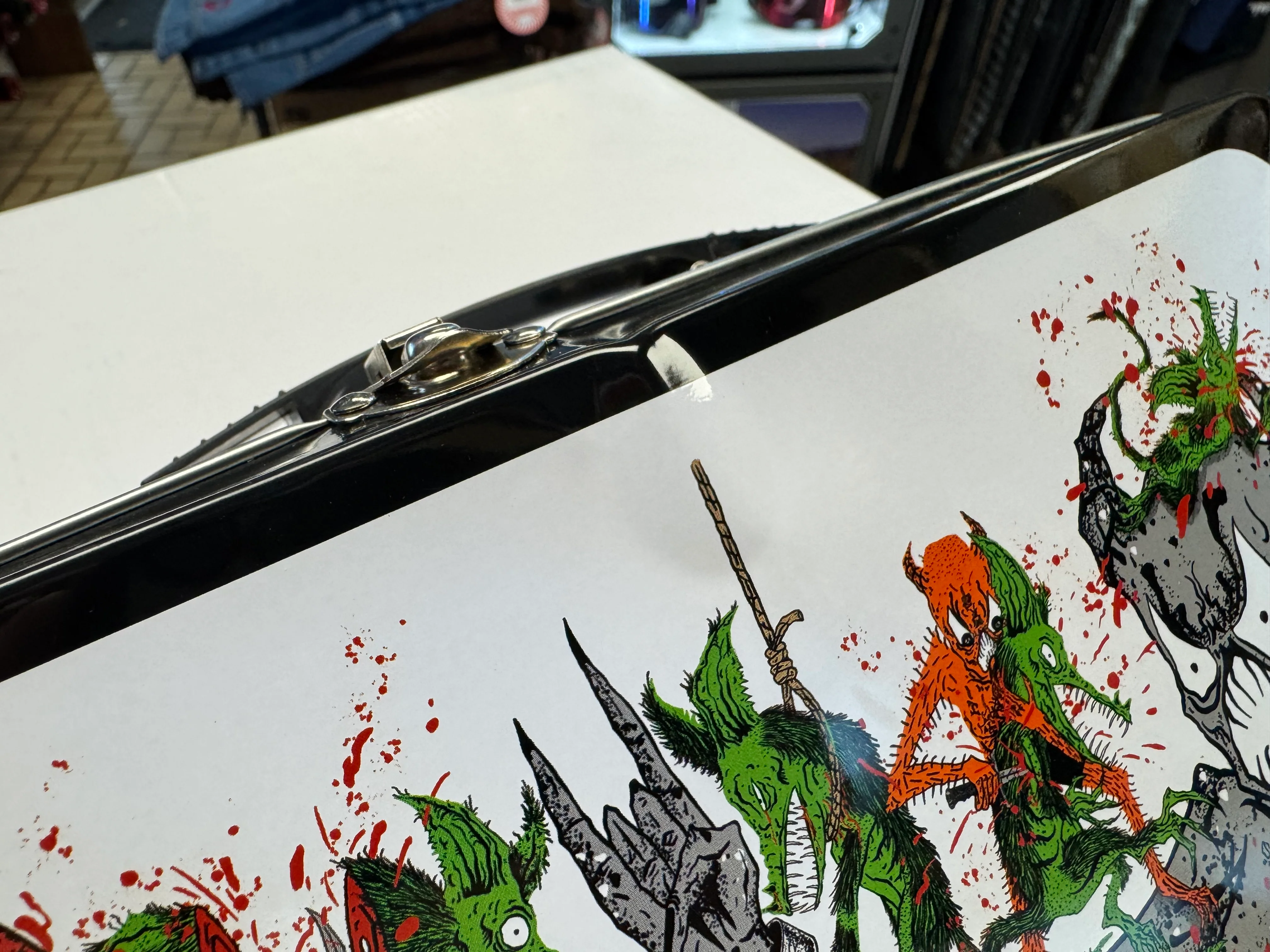 *BLEMISH* Baker X Neckface Toxic Rats Tin Lunch Box - Image 3