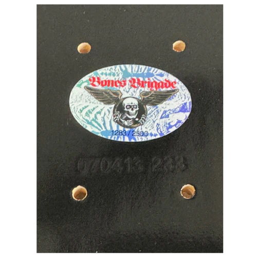 *BLEMISH* Powell Peralta Bones Brigade Series 16 TOMMY GUERRERO Black/Gold Foil Deck 9.75" - Image 2