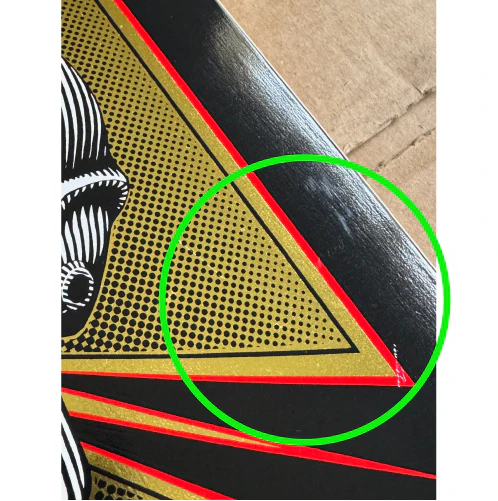 *BLEMISH* Powell Peralta Bones Brigade Series 16 TONY HAWK Black/Gold Foil Deck 10.38" - Deck #2 - Image 4