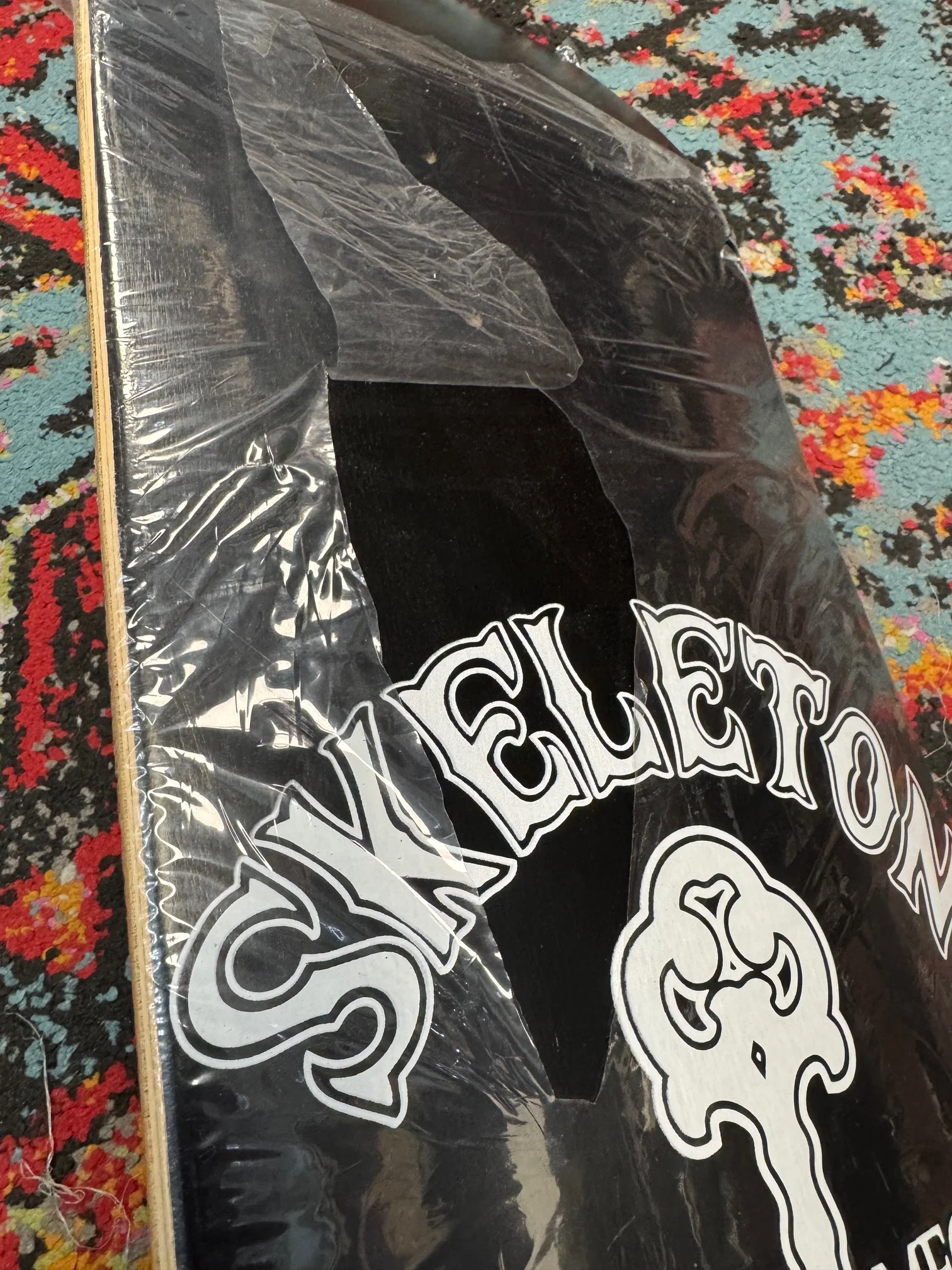 *BLEMISH* Skeleton Key Logo Skateboard Deck 8.0" - Image 3