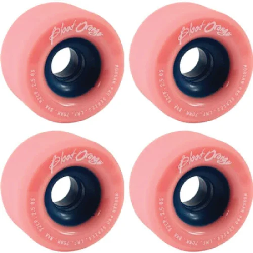 Blood Orange Liam Morgan Pro Wheels Coral 70MM 84A - Image 2