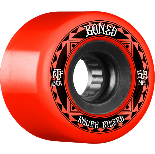 Bones ATF Rough Riders Runners Wheels Red 59MM 80A