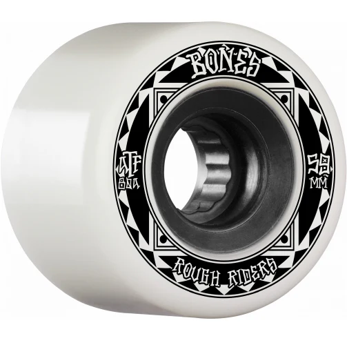 Bones ATF Rough Riders Runners Wheels White 59MM 80A