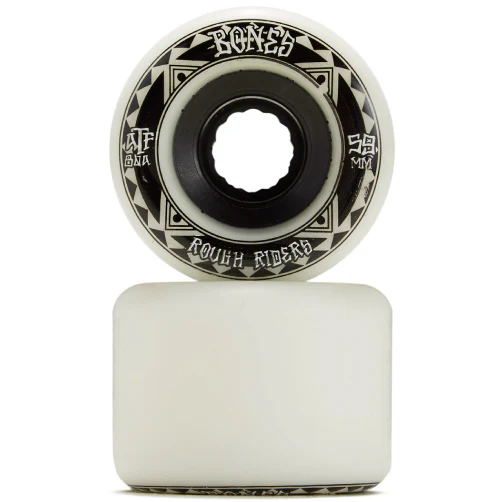 Bones ATF Rough Riders Runners Wheels White 59MM 80A - Image 2