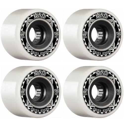 Bones ATF Rough Riders Runners Wheels White 59MM 80A - Image 3