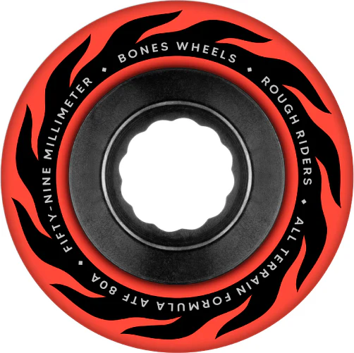 Bones ATF Rough Riders Eternal Flame Wheels 59MM 80A - Image 10