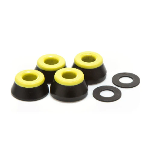Bones Hardcore Medium Bushings Black, Yellow 91A - Image 2