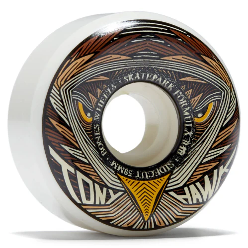 Bones SPF P5 Sidecut Hawk Night Hawk Wheels 84B/104A - Image 2