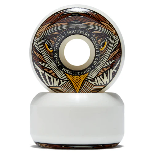 Bones SPF P5 Sidecut Hawk Night Hawk Wheels 84B/104A - Image 3
