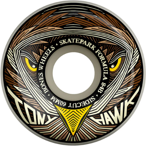 Bones SPF P5 Sidecut Hawk Night Hawk Wheels 84B/104A - Image 4