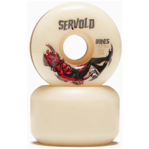 Bones STF Dakota Servold Trapped V6 Wide-cut Wheels 56MM 99A - Image 3