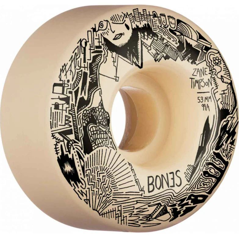 Bones STF Zane Timpson Memorial V4 Wide Wheels 53MM 99A