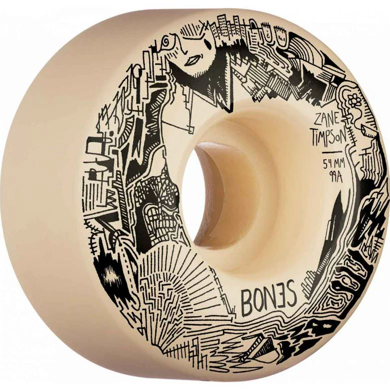 Bones STF Zane Timpson Memorial V4 Wide Wheels 54MM 99A