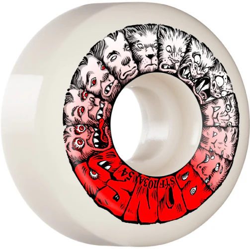 Bones STF V5 Sidecut Weird Wolf Wheels 54MM 103A