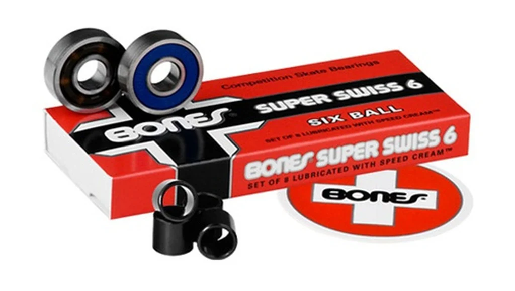 Bones Super Swiss 6 Skateboard Bearings - Image 2