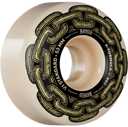 Bones X-Formula V1 Standard Gold Chain Wheels 53MM 97A