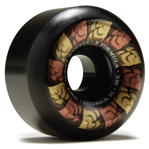 Bones X-Formula V6 Wide-cut Leaving Wheels 56MM 99A - Image 2