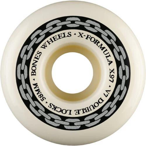 Bones XF V7 Double Lock Wheels Straight Link 97A - Image 3