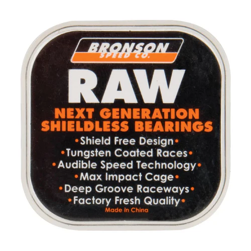 Bronson Raw Skateboard Bearings - Image 4