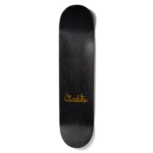 Chocolate Aikens OG Script Skateboard Deck 8.5" - Image 3