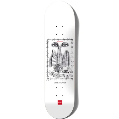 Chocolate Vincent Alvarez Big City Dreams Skateboard Deck 8.0"
