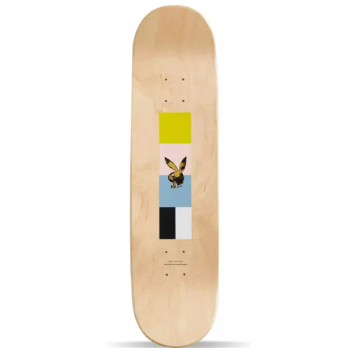 Color Bars X Andy Warhol X Playboy Mint Skateboard Deck 8.25" - Image 2