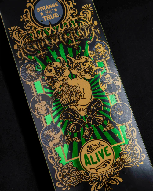 Creature Baekkel Slideshow Skateboard Deck 8.25" - Image 4