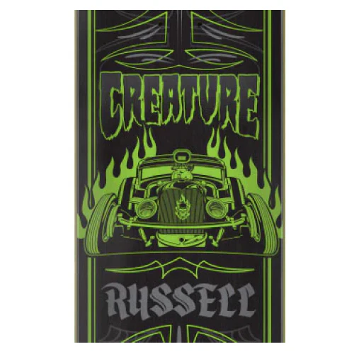 Creature Chris Russell To The Grave VX Skateboard Deck 8.6" - Image 2