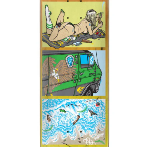 Creature Collin Provost Hesh Coast Skateboard Deck 8.47" - Image 2