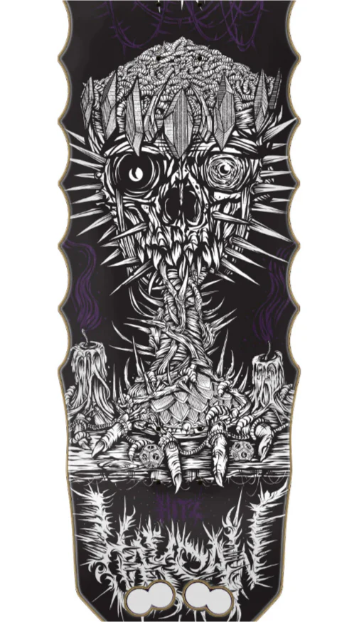 Creature Hitz Haksaw Grande Pro Skateboard Deck 9.5" - Image 2