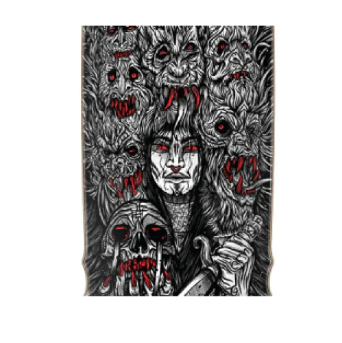 Creature Sam Hitz Jiniri Skateboard Deck 9.0" - Image 2