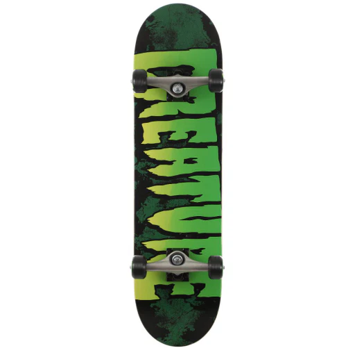 Creature Logo Complete Skateboard Green Black 8.25"